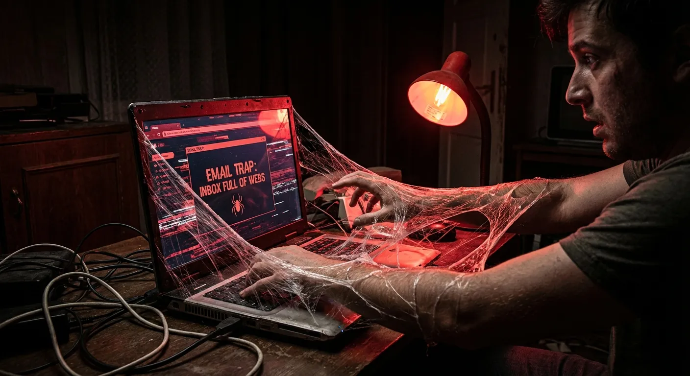 Email Trap Spiderweb